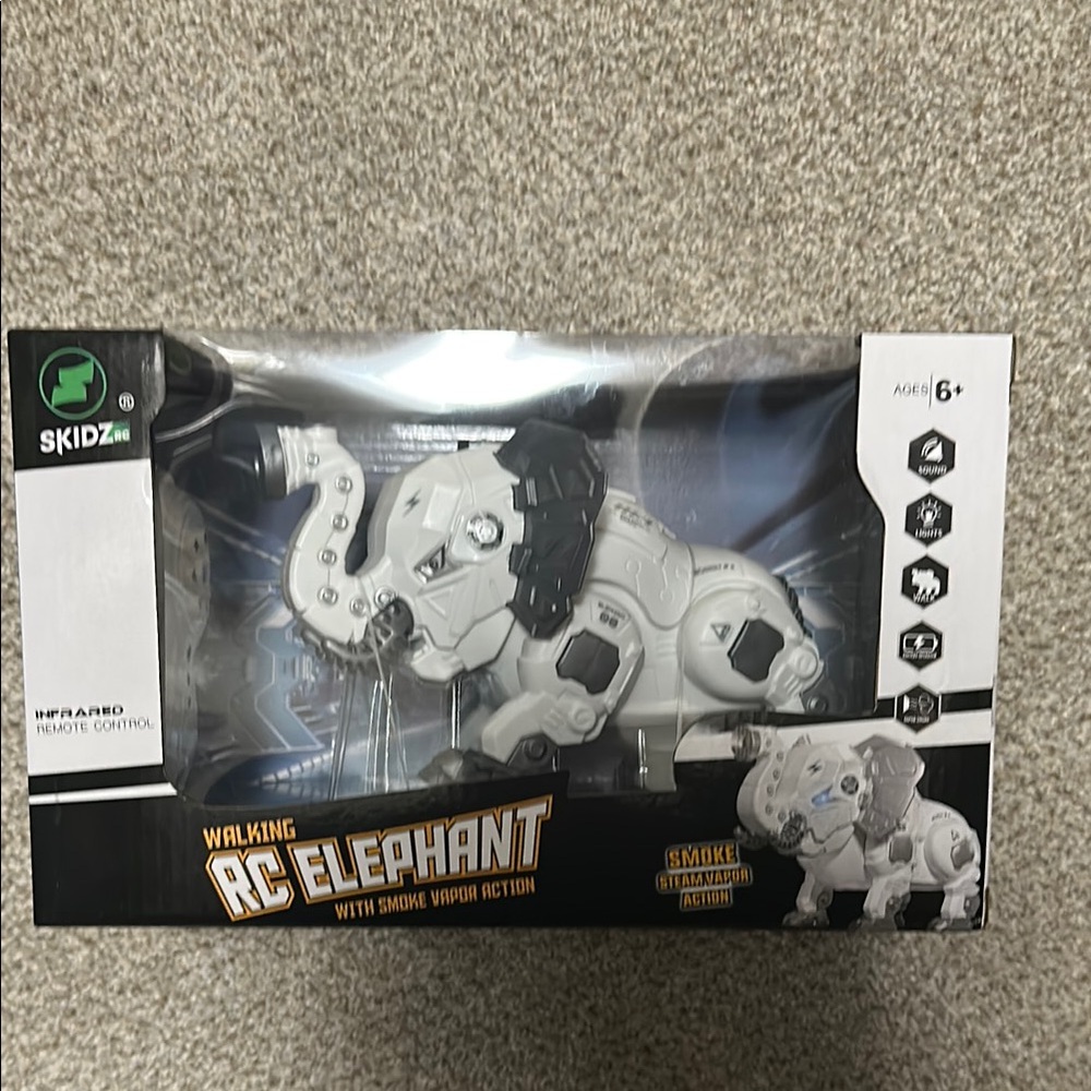 Skidz RC Walking Elephant Toy